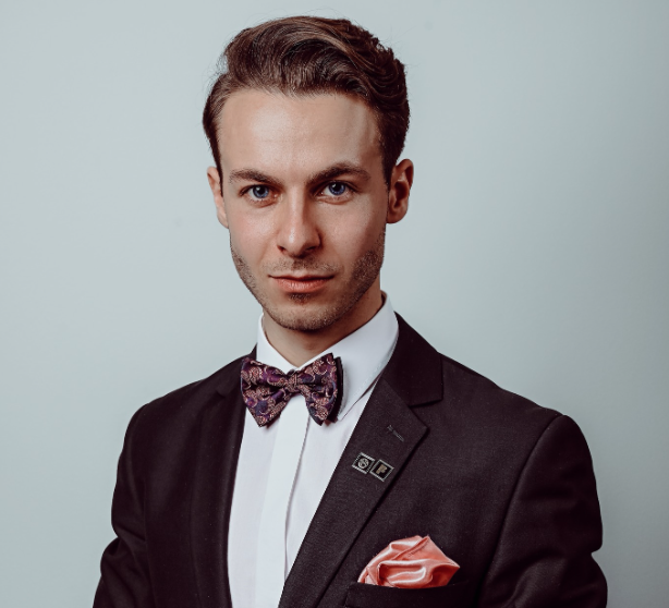 Michał Larysz, mentor prowadzący spotkania